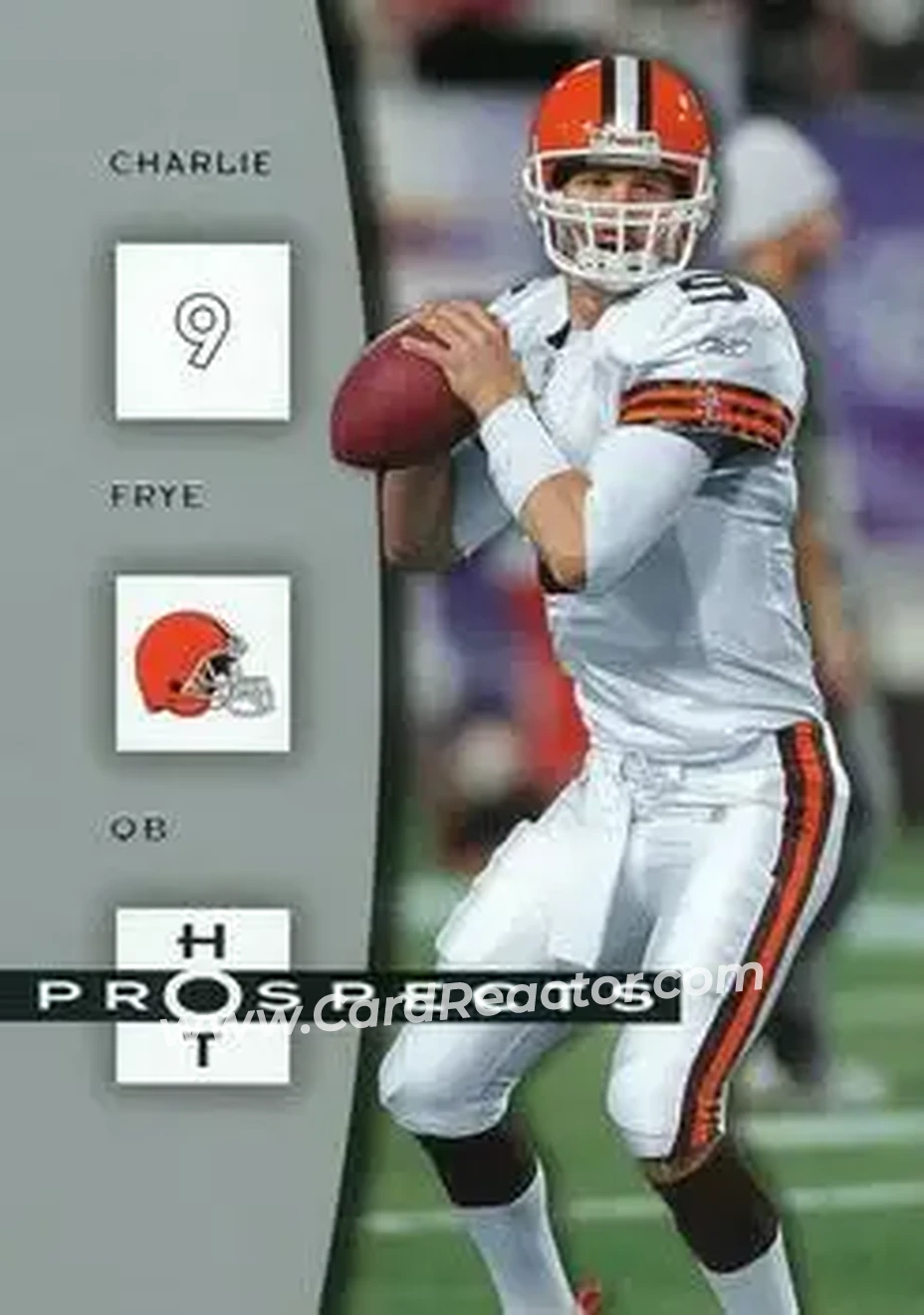 2006 Fleer Hot Prospects #24 - Charlie Frye - Cleveland Browns