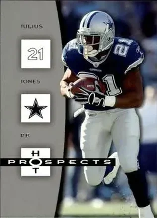 2006 Fleer Hot Prospects #26 - Julius Jones - Dallas Cowboys