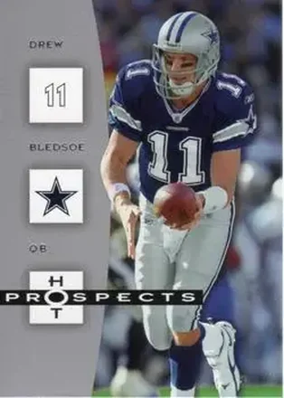 2006 Fleer Hot Prospects #28 - Drew Bledsoe - Dallas Cowboys