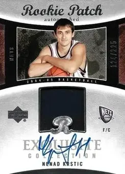 2004-05 Upper Deck Exquisite Collection #51 - Nenad Krstić - New Jersey Nets