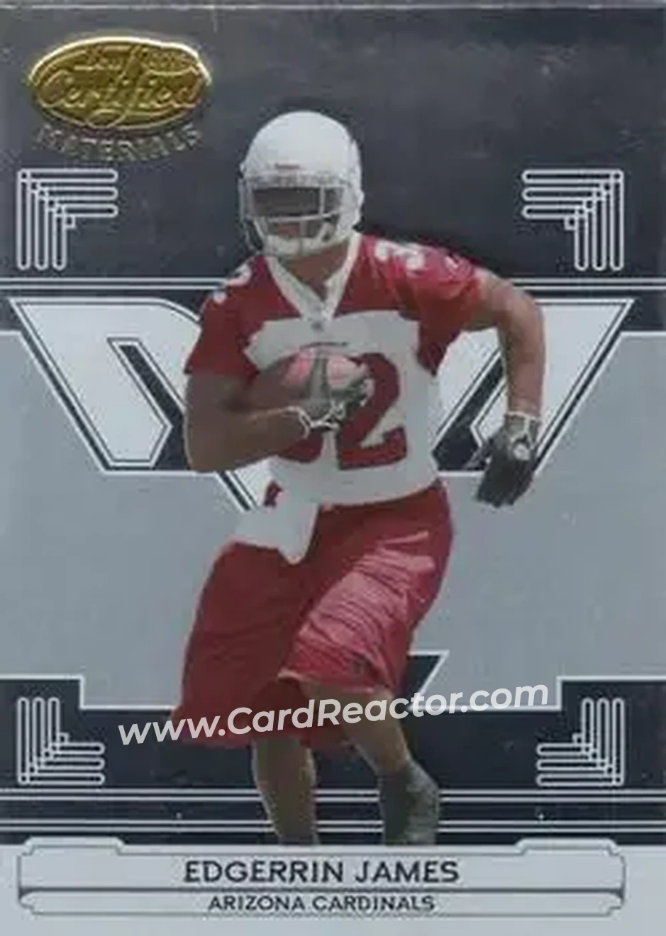 2006 Leaf Certified Materials #2 - Edgerrin James - Arizona Cardinals - Front