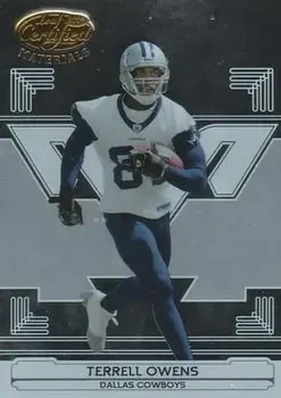 2006 Leaf Certified Materials #40 - Terrell Owens - Dallas Cowboys