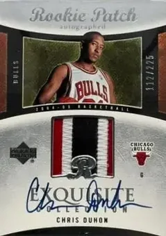 2004-05 Upper Deck Exquisite Collection #65 - Chris Duhon - Chicago Bulls