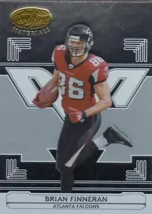 2006 Leaf Certified Materials #6 - Brian Finneran - Atlanta Falcons