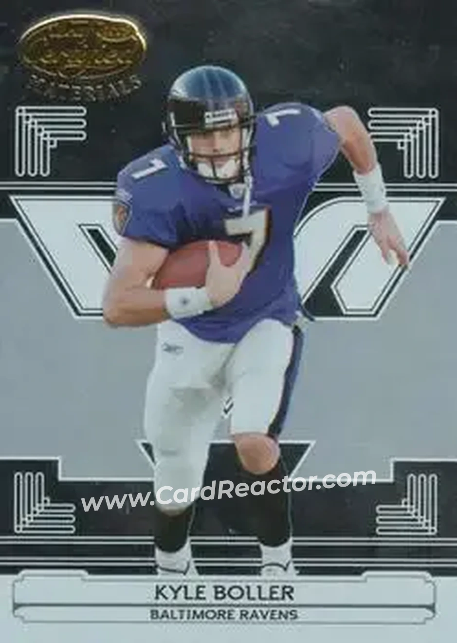 2006 Leaf Certified Materials #12 - Kyle Boller - Baltimore Ravens - Front 2006 Leaf Certified Materials #12 - Kyle Boller - Baltimore Ravens - Front