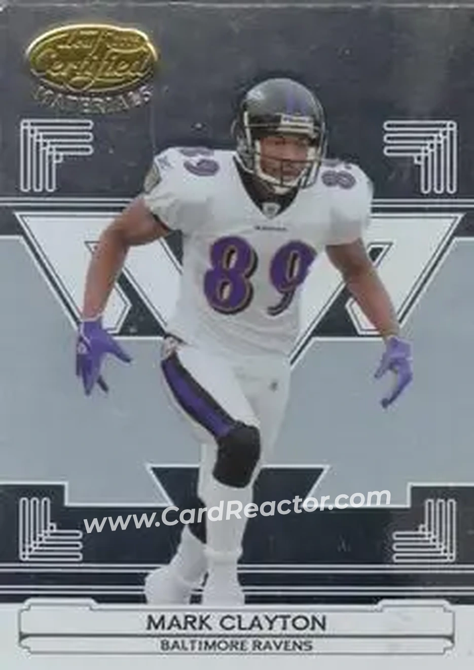 2006 Leaf Certified Materials #14 - Mark Clayton - Baltimore Ravens - Front