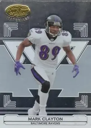 2006 Leaf Certified Materials #14 - Mark Clayton - Baltimore Ravens