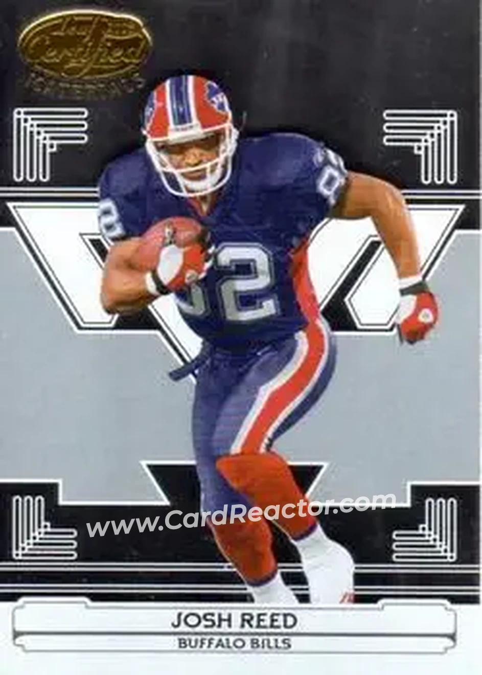 2006 Leaf Certified Materials #17 - Josh Reed - Buffalo Bills - Front