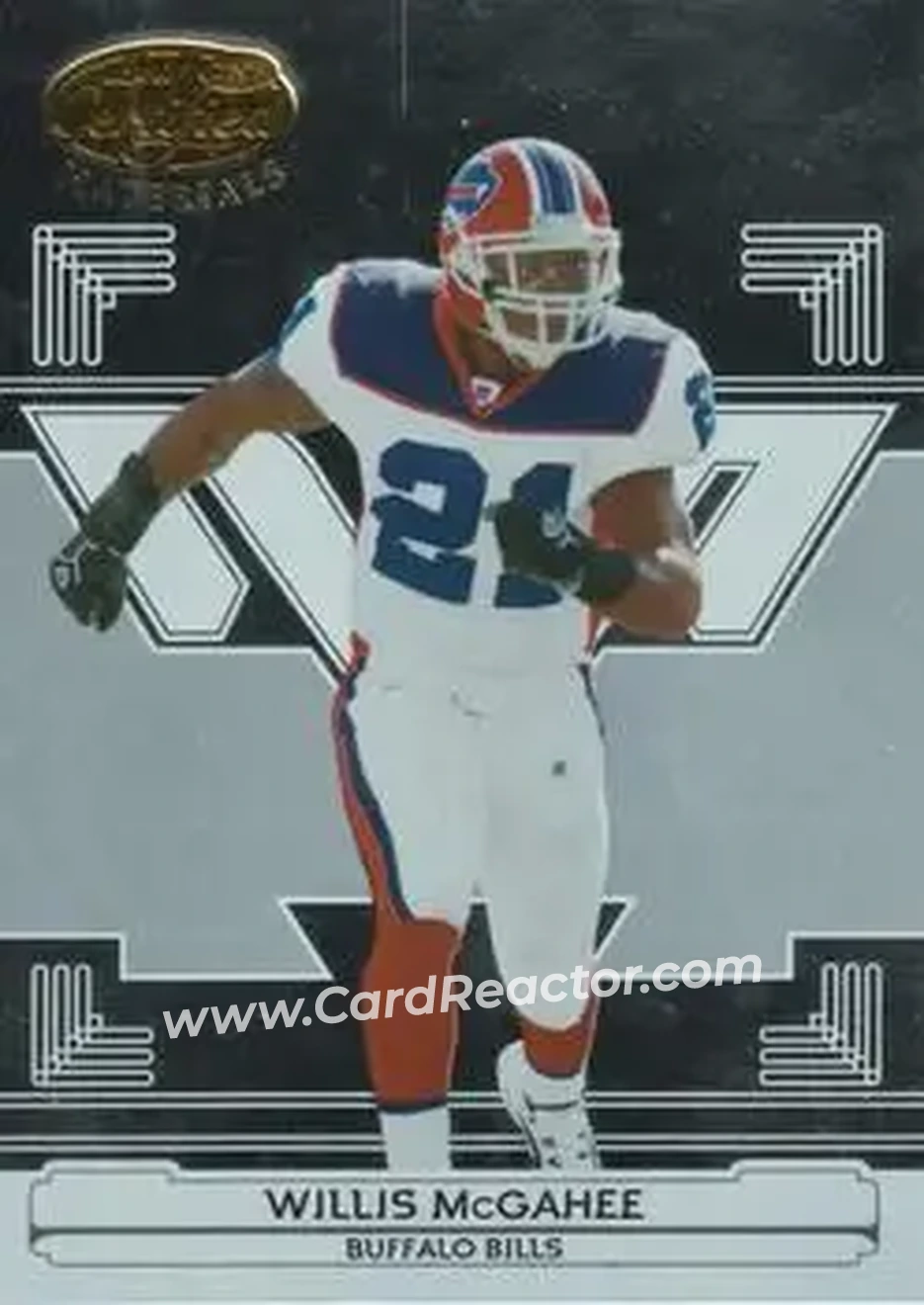 2006 Leaf Certified Materials #19 - Willis McGahee - Buffalo Bills - Front 2006 Leaf Certified Materials #19 - Willis McGahee - Buffalo Bills - Front