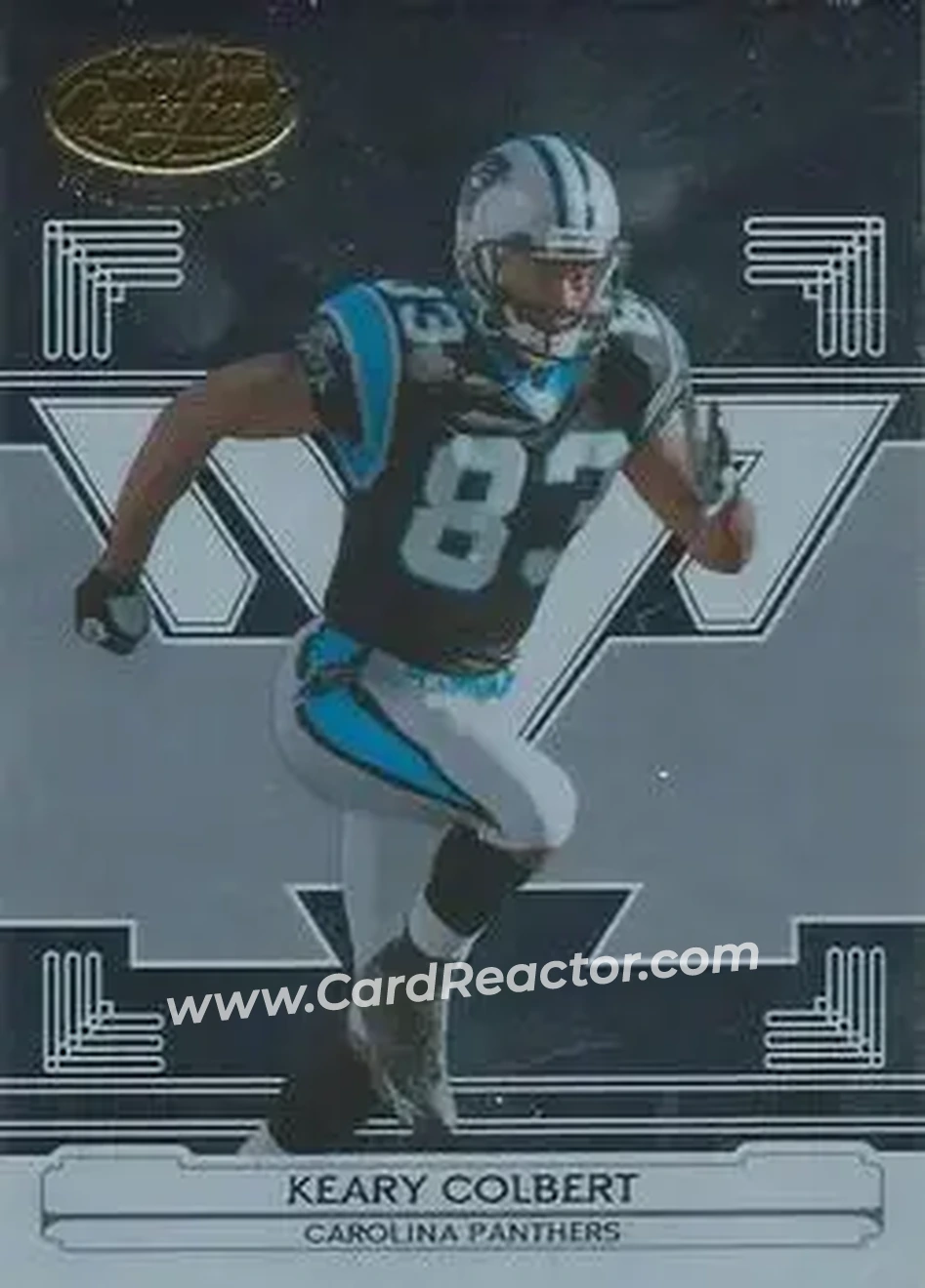 2006 Leaf Certified Materials #23 - Keary Colbert - Carolina Panthers - Front 2006 Leaf Certified Materials #23 - Keary Colbert - Carolina Panthers - Front