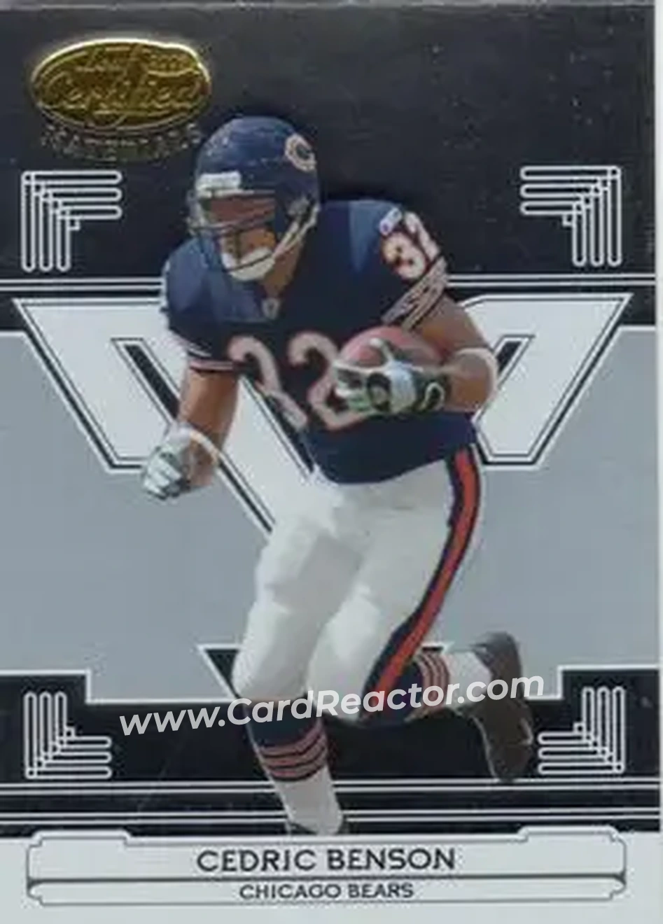 2006 Leaf Certified Materials #26 - Cedric Benson - Chicago Bears - Front