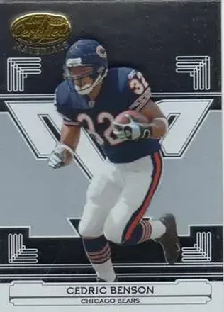 2006 Leaf Certified Materials #26 - Cedric Benson - Chicago Bears