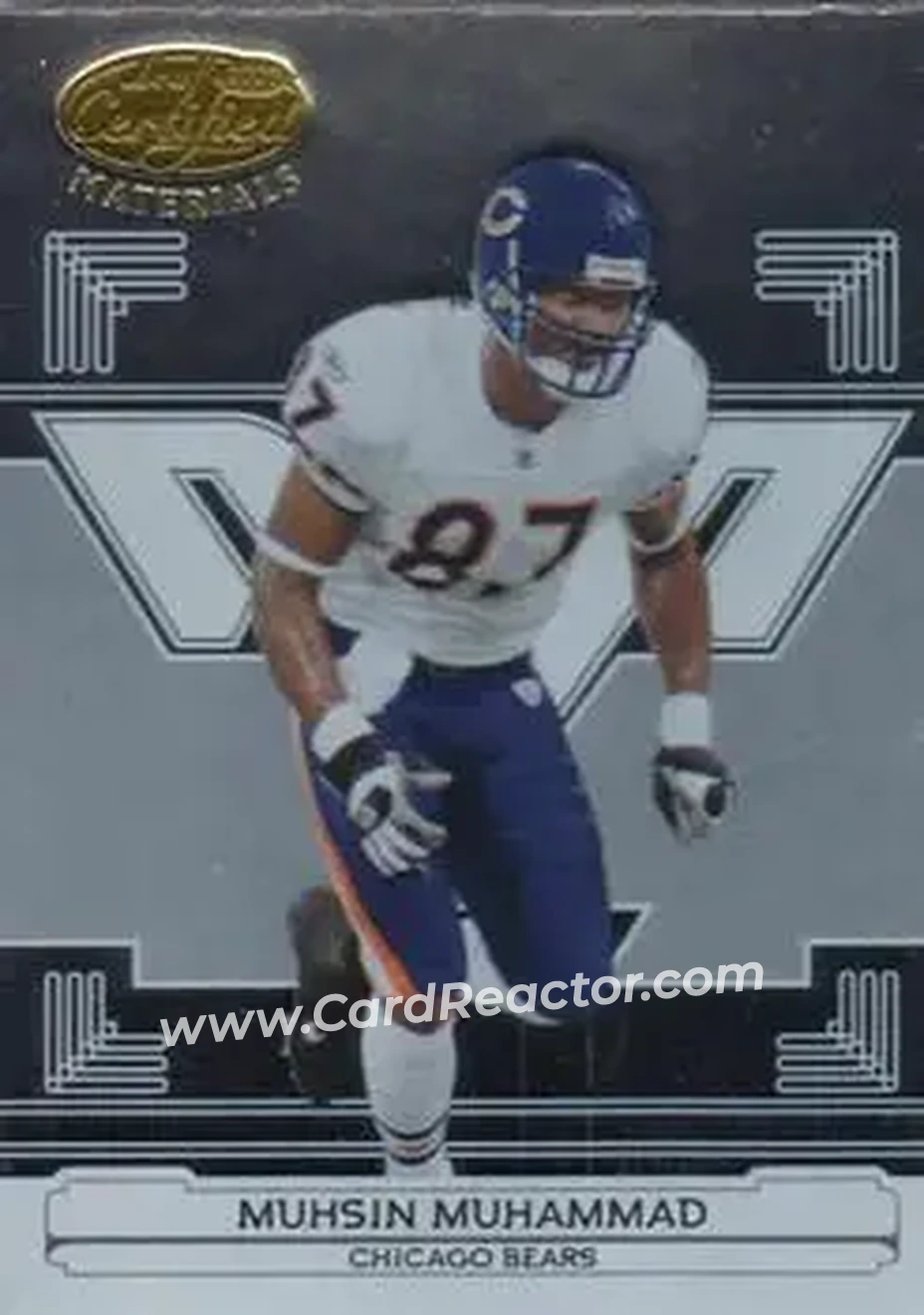 2006 Leaf Certified Materials #27 - Muhsin Muhammad - Chicago Bears - Front 2006 Leaf Certified Materials #27 - Muhsin Muhammad - Chicago Bears - Front