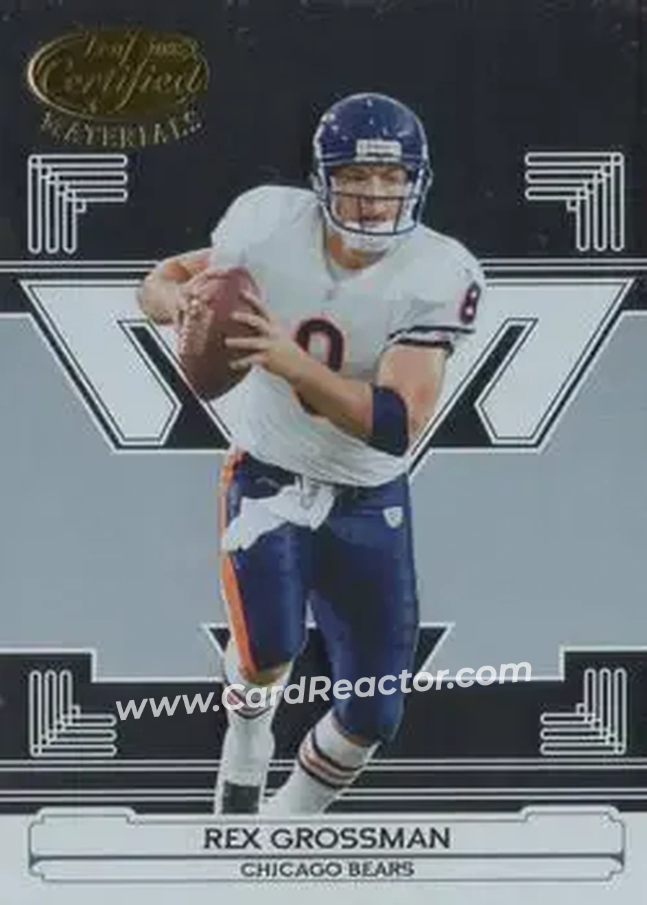 2006 Leaf Certified Materials #28 - Rex Grossman - Chicago Bears - Front