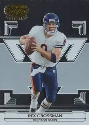 2006 Leaf Certified Materials #28 - Rex Grossman - Chicago Bears