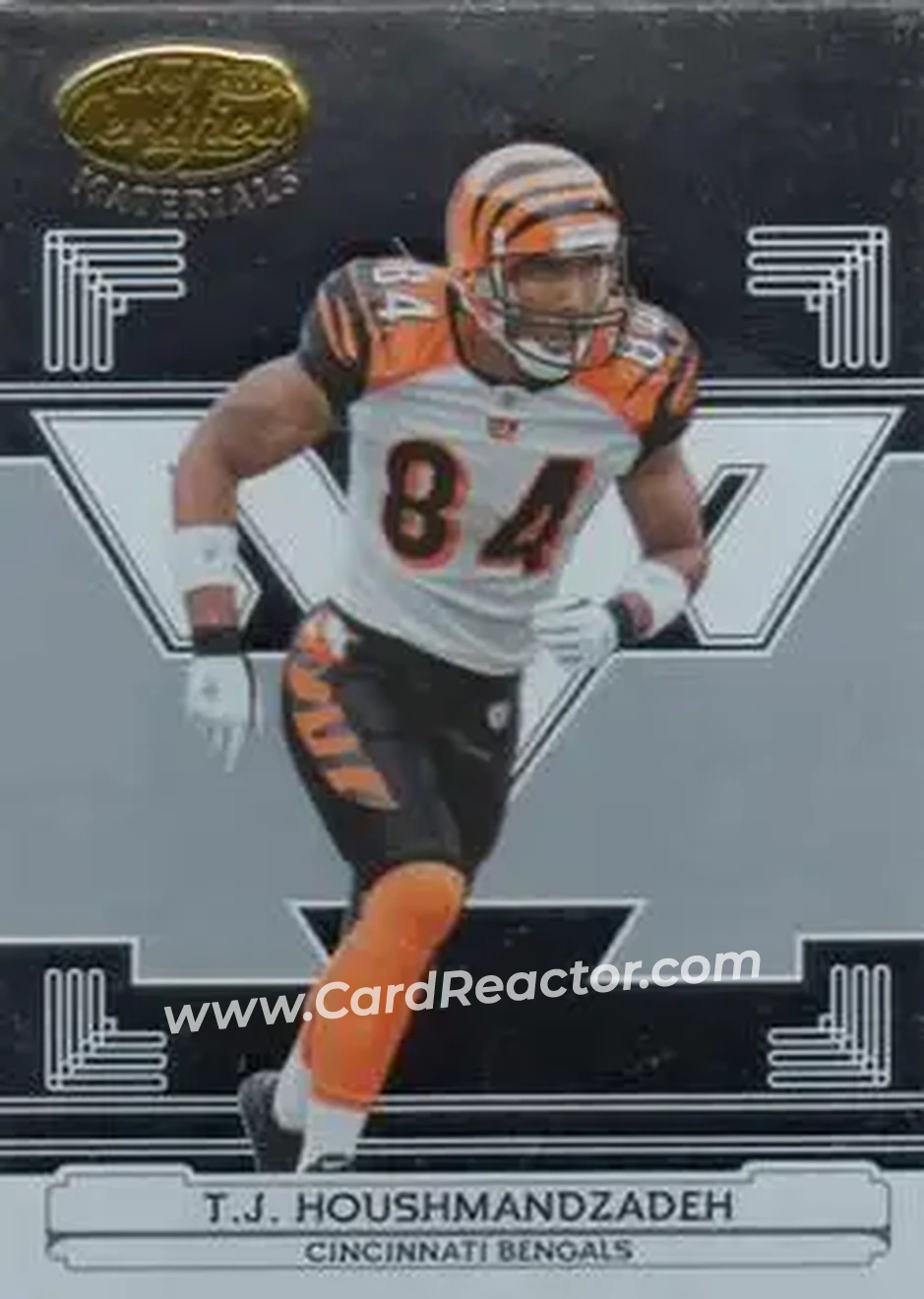 2006 Leaf Certified Materials #33 - T.J. Houshmandzadeh - Cincinnati Bengals - Front 2006 Leaf Certified Materials #33 - T.J. Houshmandzadeh - Cincinnati Bengals - Front