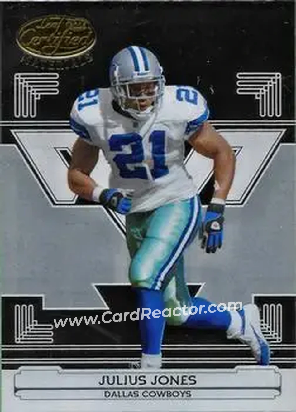 2006 Leaf Certified Materials #39 - Julius Jones - Dallas Cowboys - Front