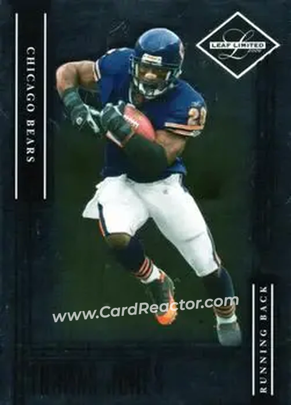 2006 Leaf Limited #5 - Thomas Jones - Chicago Bears - Front
