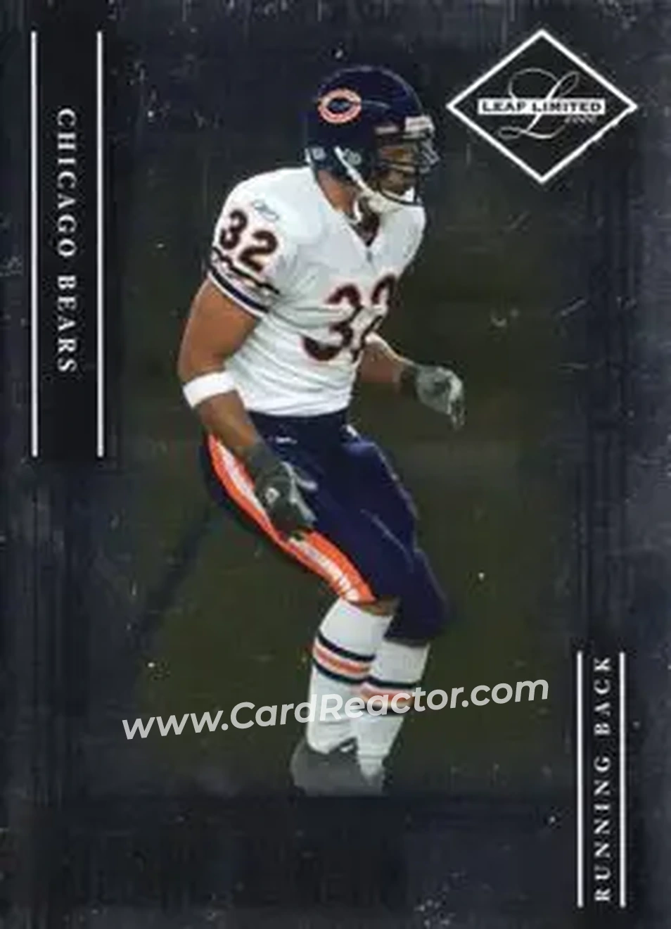 2006 Leaf Limited #6 - Cedric Benson - Chicago Bears - Front