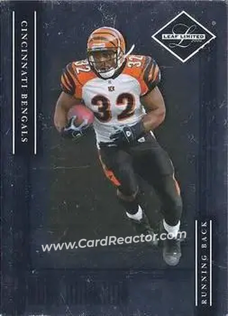 2006 Leaf Limited #9 - Rudi Johnson - Cincinnati Bengals - Front