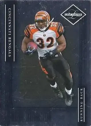 2006 Leaf Limited #9 - Rudi Johnson - Cincinnati Bengals