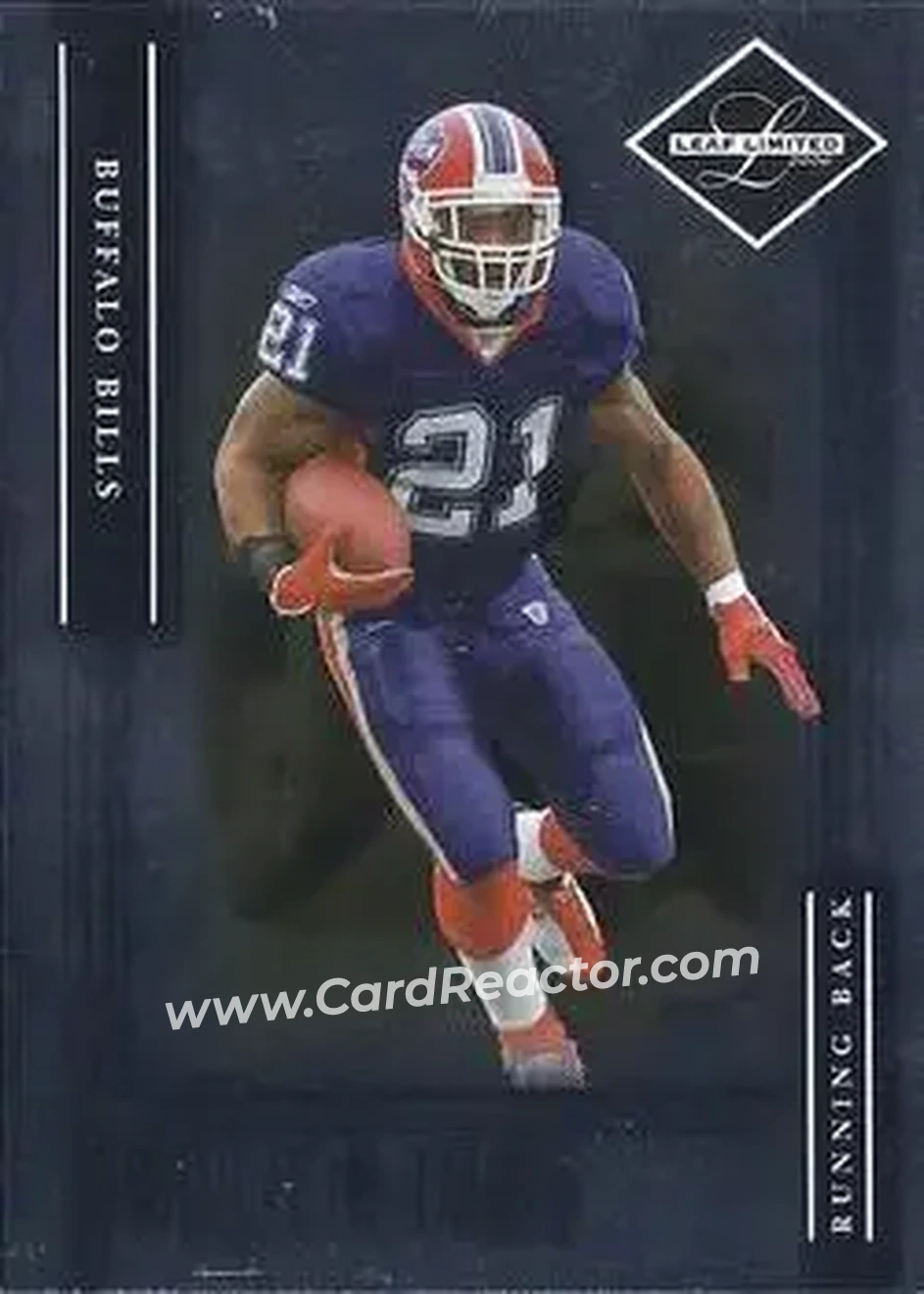 2006 Leaf Limited #13 - Willis McGahee - Buffalo Bills - Front