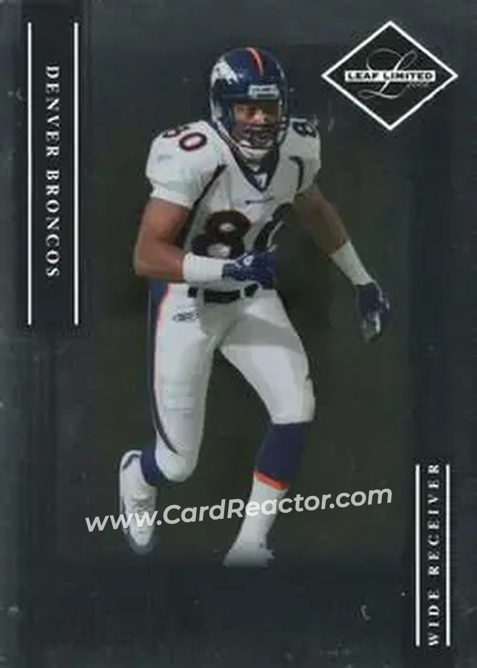 2006 Leaf Limited #16 - Rod Smith - Denver Broncos - Front