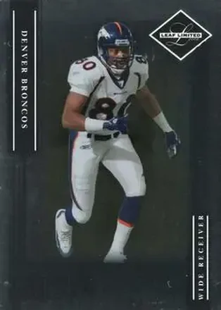 2006 Leaf Limited #16 - Rod Smith - Denver Broncos