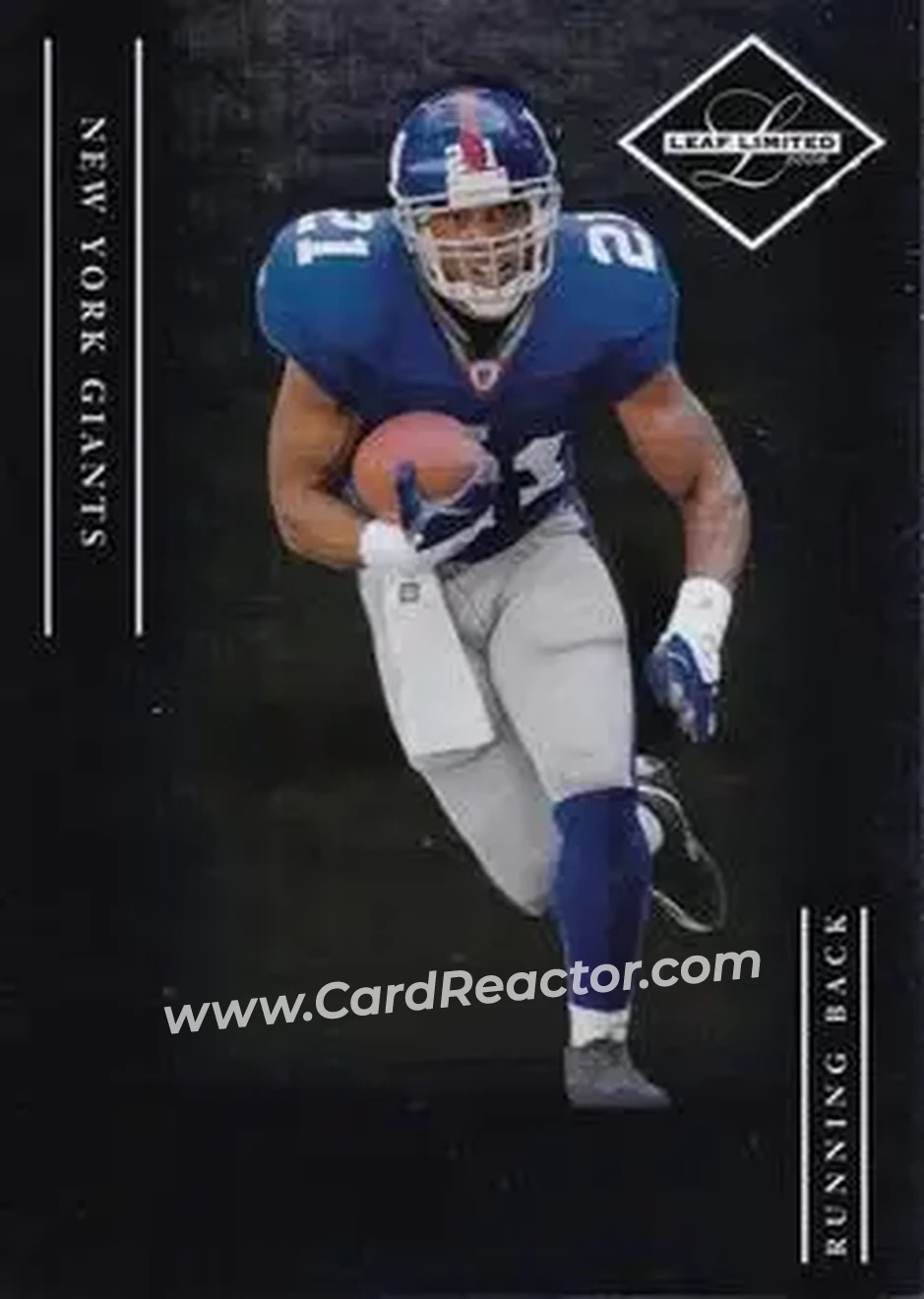 2006 Leaf Limited #60 - Tiki Barber - New York Giants - Front