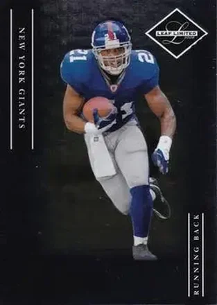 2006 Leaf Limited #60 - Tiki Barber - New York Giants