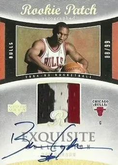 2004-05 Upper Deck Exquisite Collection #88 - Ben Gordon - Chicago Bulls