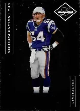 2006 Leaf Limited #79 - Tedy Bruschi - New England Patriots