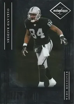 2006 Leaf Limited #81 - Jerry Porter - Oakland Raiders