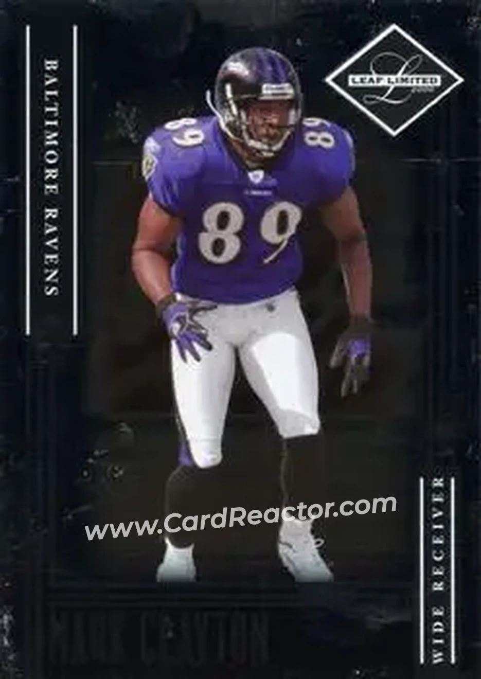 2006 Leaf Limited #89 - Mark Clayton - Baltimore Ravens - Front