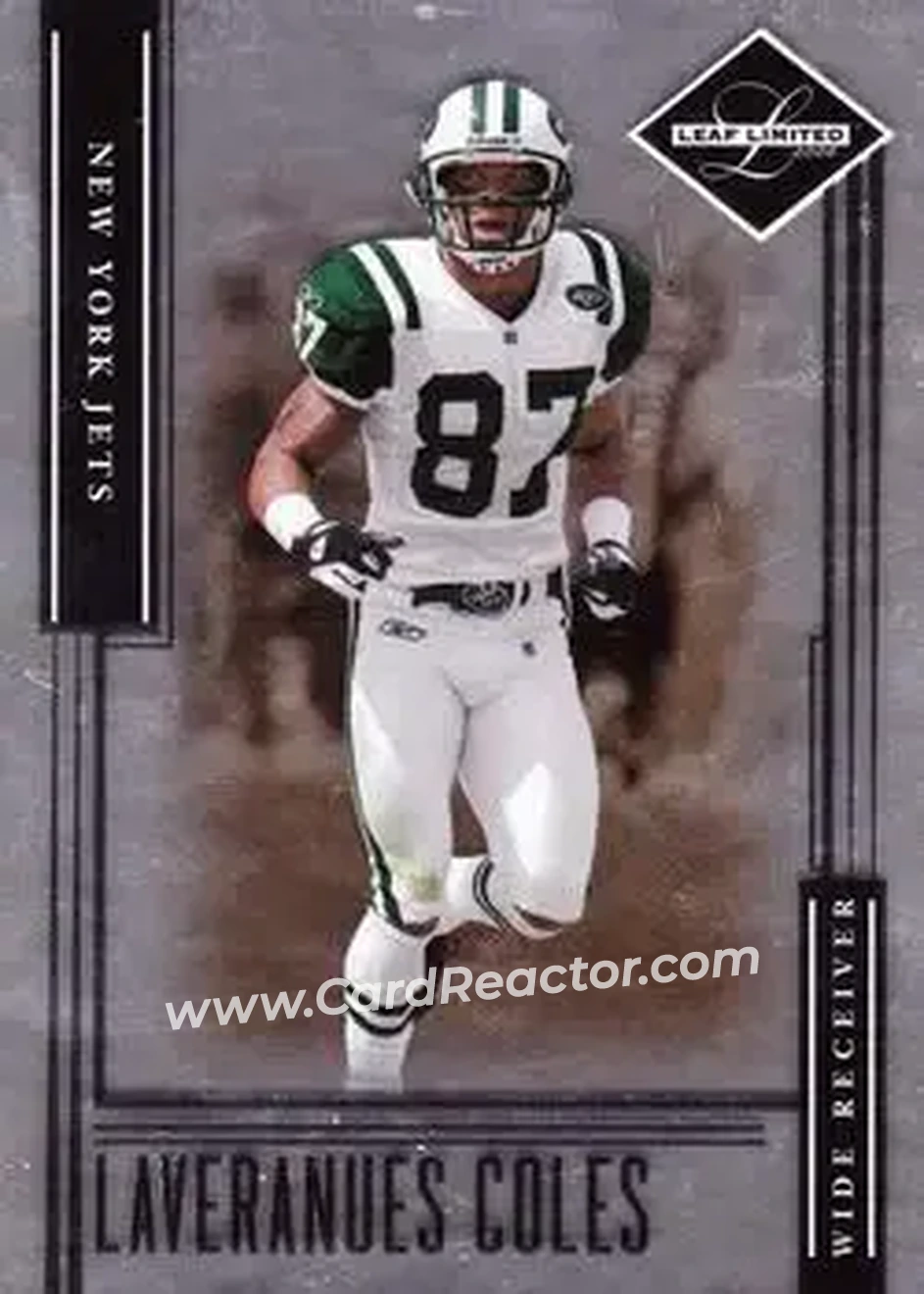 2006 Leaf Limited #96 - Laveranues Coles - New York Jets - Front