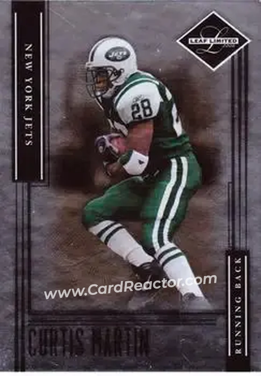 2006 Leaf Limited #97 - Curtis Martin - New York Jets - Front