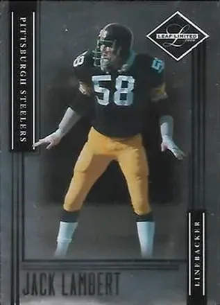 2006 Leaf Limited #123 - Jack Lambert - Pittsburgh Steelers