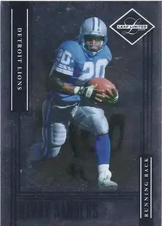 2006 Leaf Limited #132 - Barry Sanders - Detroit Lions