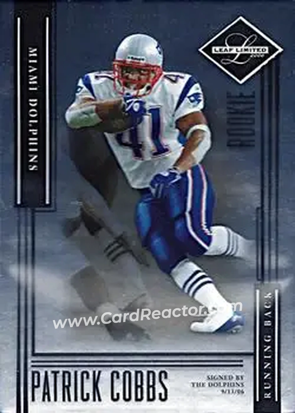 2006 Leaf Limited #153 - Patrick Cobbs - Miami Dolphins