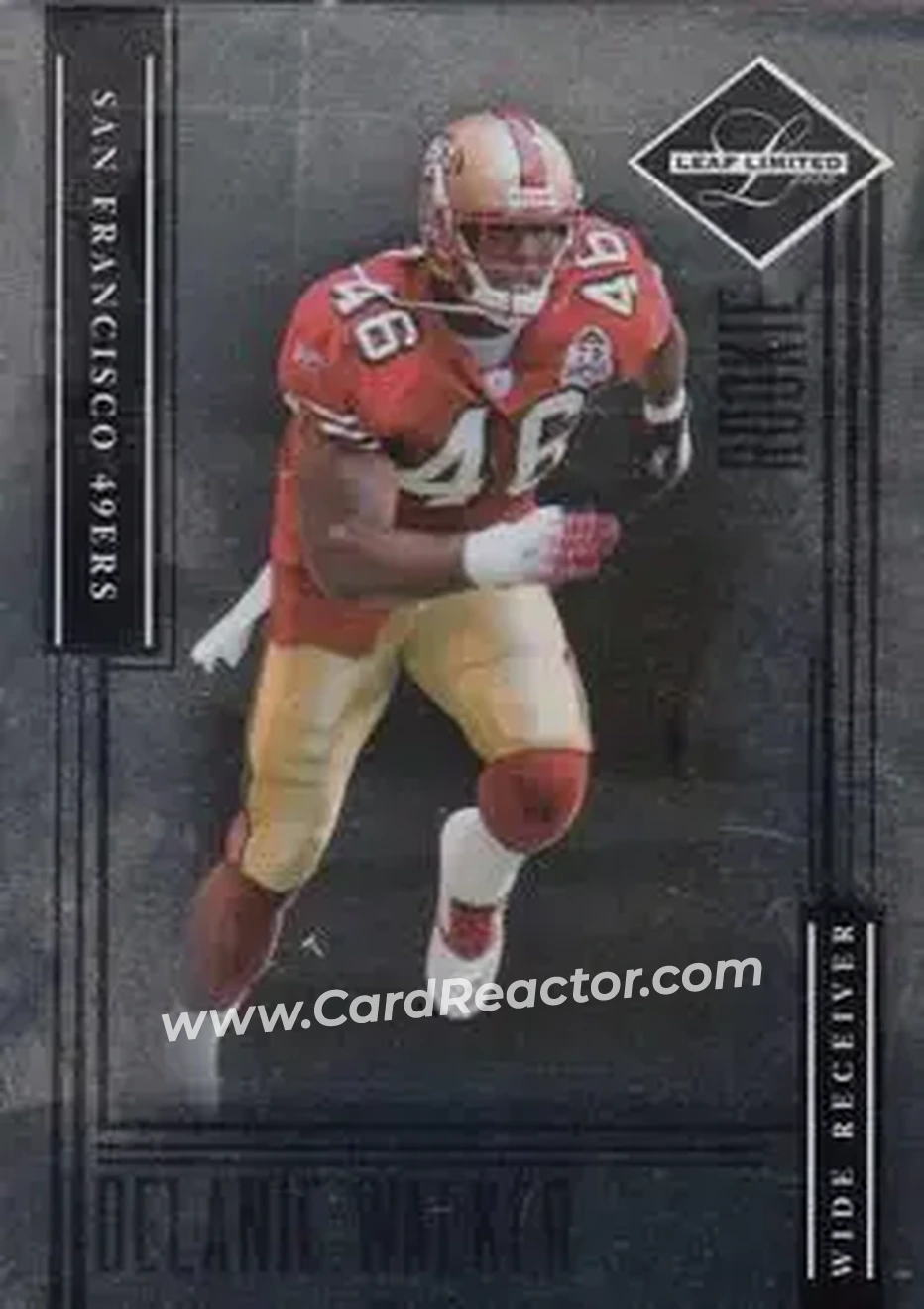 2006 Leaf Limited #179 - Delanie Walker - San Francisco 49ers - Front