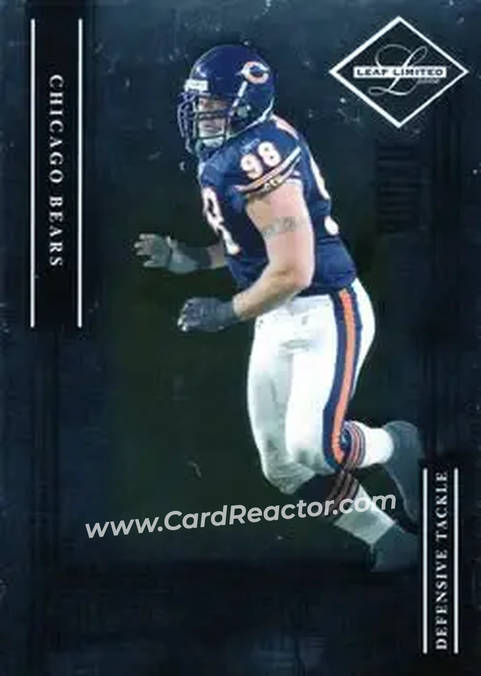 2006 Leaf Limited #187 - Dusty Dvoracek - Chicago Bears - Front