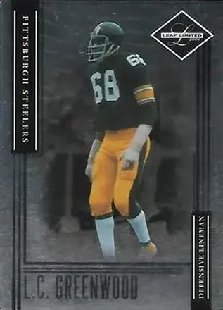 2006 Leaf Limited #130 - L.C. Greenwood - Pittsburgh Steelers