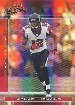 2006 Playoff Absolute Memorabilia #7 - Michael Jenkins - Atlanta Falcons
