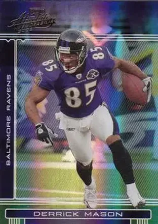 2006 Playoff Absolute Memorabilia #11 - Derrick Mason - Baltimore Ravens