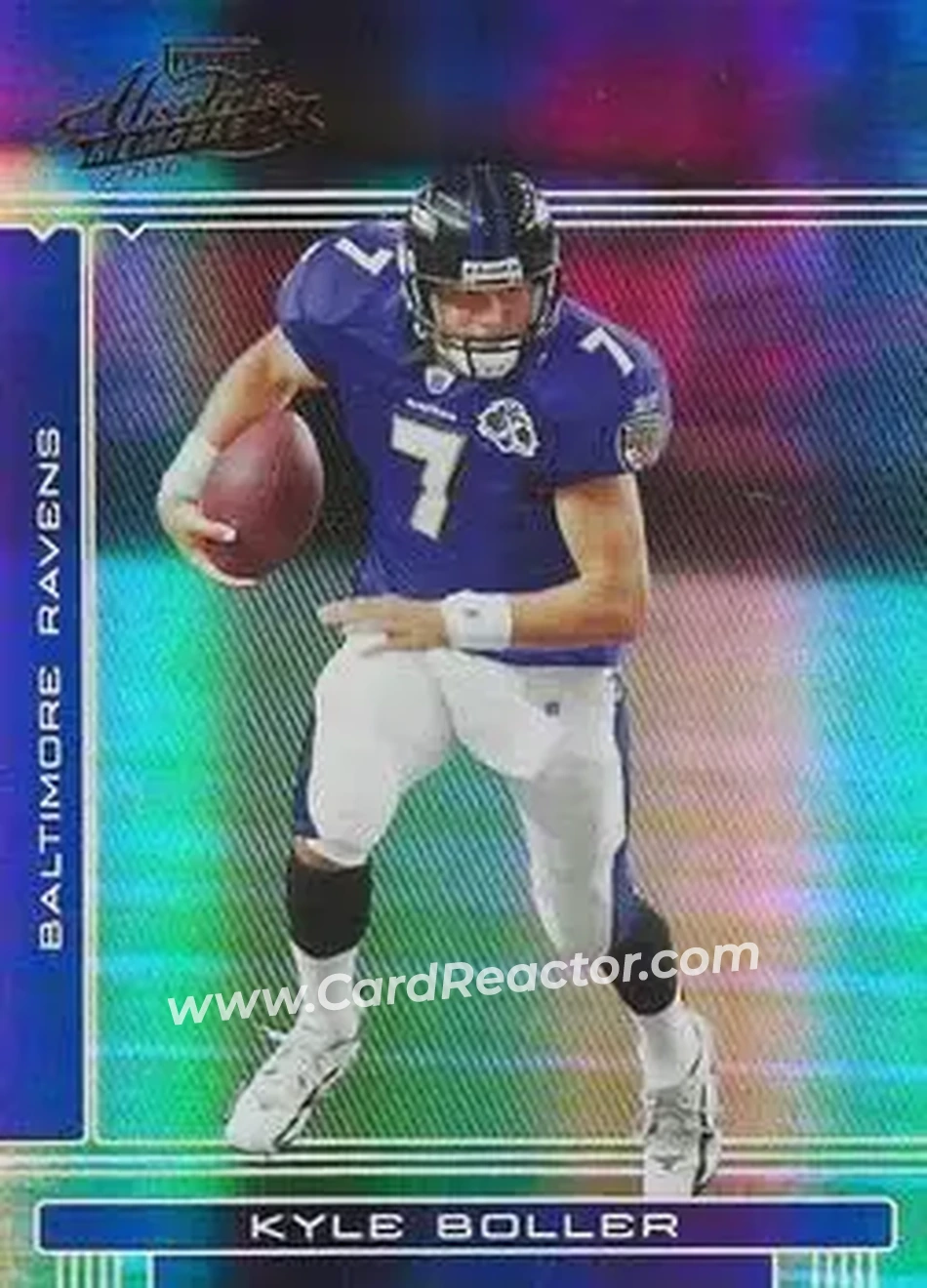 2006 Playoff Absolute Memorabilia #13 - Kyle Boller - Baltimore Ravens - Front