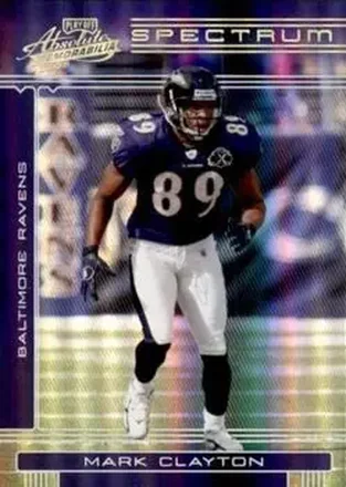2006 Playoff Absolute Memorabilia #14 - Mark Clayton - Baltimore Ravens