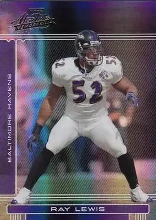 2006 Playoff Absolute Memorabilia #15 - Ray Lewis - Baltimore Ravens