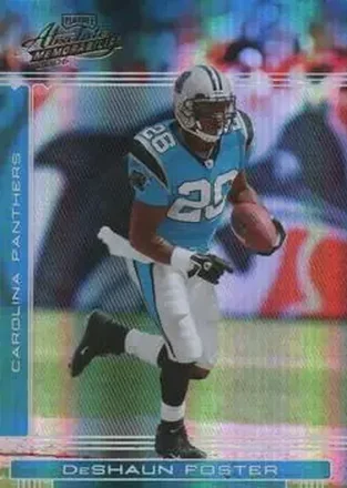 2006 Playoff Absolute Memorabilia #22 - DeShaun Foster - Carolina Panthers
