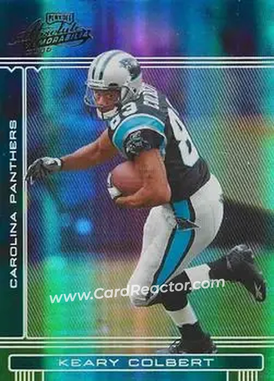 2006 Playoff Absolute Memorabilia #25 - Keary Colbert - Carolina Panthers - Front