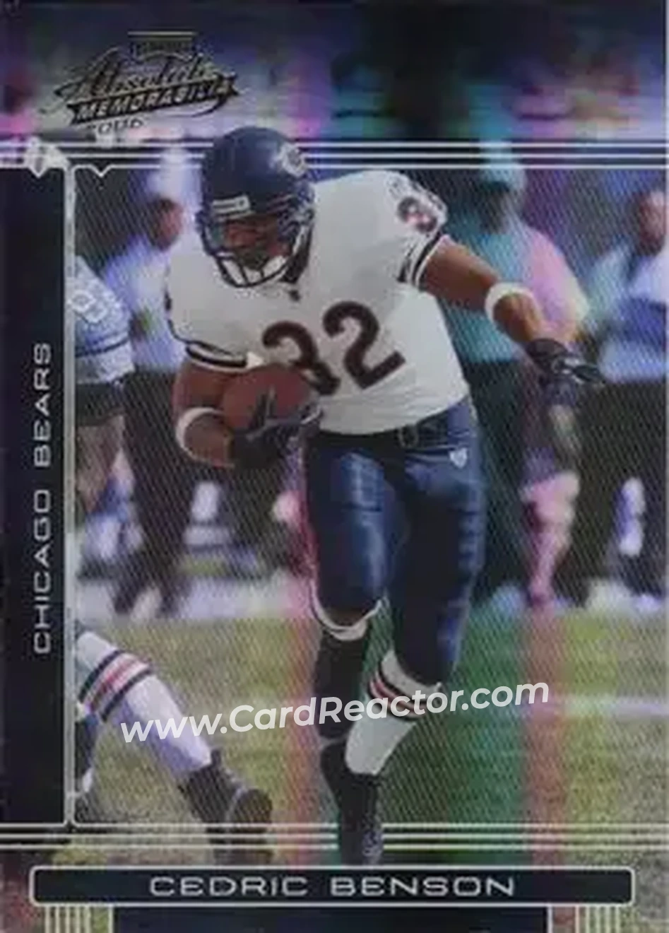 2006 Playoff Absolute Memorabilia #29 - Cedric Benson - Chicago Bears - Front